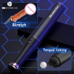 BDT1063 - Dương vật giả rung thụt liếm nguy. trang gậy bóng chày