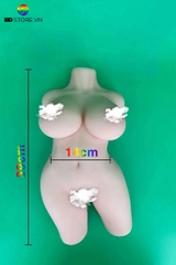 BDT1078 - Búp bê tình yêu silicon cao cấp có chân chéo dài 39cm
