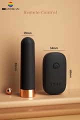 BDT1118 - Trứng rung mini không dây điều khiển từ xa dài 8cm sạc điện