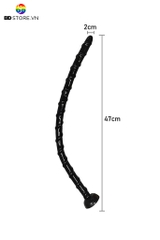 BDT1134 - Đồ chơi hậu môn butt plug với vân hình xoắn ốc dài 50cm