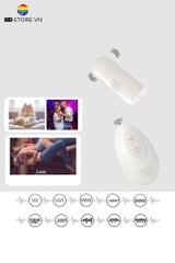 BDT1135 - Trứng rung mini điều khiển từ xa dài 45mm sạc điện