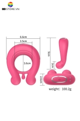 BDT1207 - Vòng rung dương vật kích thích âm vật và điểm G điều khiển xa