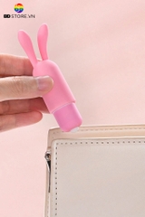 BDT1313 - Trứng rung mini ngụy trang con thỏ hồng silicon dài 85mm