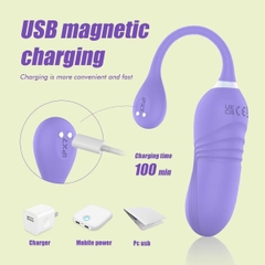 BDT1315 - Trứng rung không dây điều khiển từ xa dài 23cm sạc điện