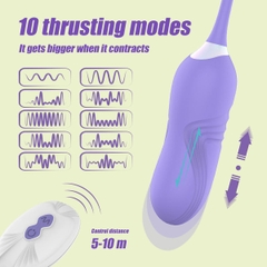 BDT1315 - Trứng rung không dây điều khiển từ xa dài 23cm sạc điện