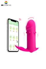 BDT1360 - Dương vật giả điều khiển qua APP có bi nổi dài 9cm