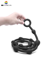 BDT141 - Anal beads silicon với chuỗi hạt có thể bẻ cong dài 111.5cm