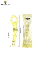 BDT1438 - Butt plug hậu môn bằng nhựa dài 154mm màu vàng