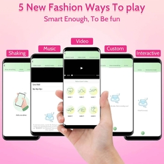 BDT1522 - Trứng rung 2 đầu điều khiển qua APP sạc điện có 9 chế độ