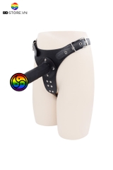 BDT1616 - Dương vật giả liền quần đính đinh tán dài 13 và 18cm