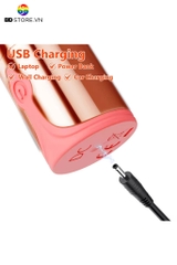 BDT1662 - Trứng rung không dây silicon hình viên đạn có 10 chế độ dài 10cm