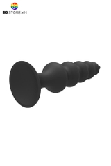 BDT1681 - Đồ chơi hậu môn thiết kế 5 tầng có đế dính tường dài 115mm