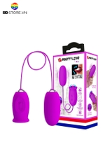BDT1711 - Trứng rung Pretty Love 2 đầu có lưỡi liếm sạc điện chống nước