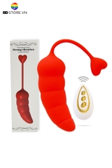 BDT1725 - Trứng rung điều khiển từ xa không dây ngụy trang quả ớt dài 16.5cm