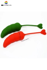 BDT1725 - Trứng rung điều khiển từ xa không dây ngụy trang quả ớt dài 16.5cm