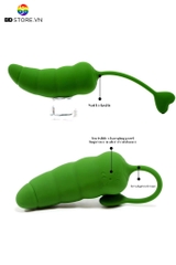 BDT1725 - Trứng rung điều khiển từ xa không dây ngụy trang quả ớt dài 16.5cm