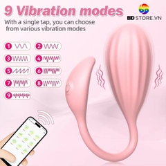 BDT1756 - Trứng rung 2 đầu điều khiển qua APP có 10 chế độ dài 99mm