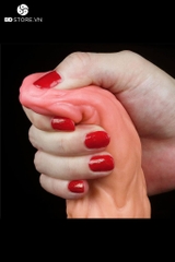 BDT1763 - Chim giả khủng lồ Lovetoy bề mặt đường vân dọc xoắn ốc dài 24,5cm