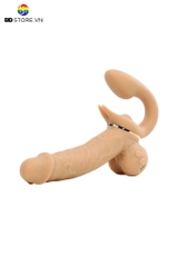 BDT1884 - Chim giả cho les 2 đầu rung thụt có 9 chế độ và sạc điện dài 33cm
