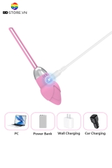 BDT1926 - Trứng rung nụ hoa sạc điện điều khiển từ xa độ ồn thấp