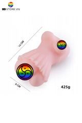BDT1944 - Búp bê bán thân silicon giá rẻ mặc váy dài 14cm