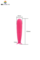 BDT1967 - Trứng rung giá rẻ cỡ nhỏ đuôi cá bề mặt vân ngang dài 125mm