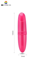 BDT209 - Máy rung nhựa không dây hình thỏi son dài 125mm