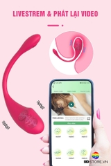 BDT212 - Trứng rung silicon sạc điện điều khiển qua APP dài 23.5cm