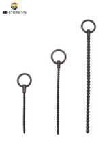 BDT2186 - Sounding silicon niệu đạo chuỗi bi liền và đầu tròn có 3 kích thước