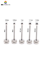 BDT2211 - Sounding niệu đạo inox thông lỗ tiểu thiết kế có các đường vân ngang