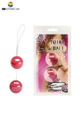 BDT223 - Anal beads bằng nhựa với dây liền bi tròn quay đường kính 3.5cm