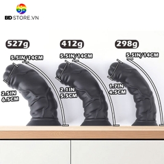 BDT2309 - Cu giả Châu Phi khủng lồ có đế dính tường và 3 kích cỡ