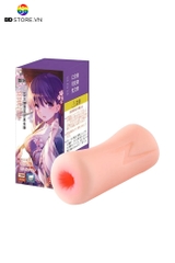 BDT2319 - Âm đạo hậu môn và miệng giả silicon mềm dài 12cm
