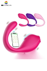 BDT2329 - Trứng rung hình con cá heo không dây điều khiển APP dài 16cm