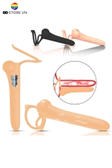 BDT2343 - Vòng rung đeo dương vật kích thích điểm G có 10 chế độ sạc điện