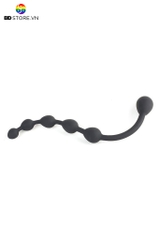 BDT2425 - Anal bead với chuỗi 5 hạt chất liệu silicon mềm dài 18cm