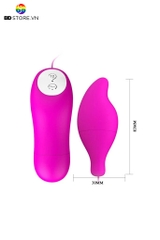 BDT2550 - Trứng rung siêu mạnh điều khiển có dây và 12 tần số dài 83mm
