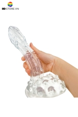 BDT2668 - Cu giả trong suốt vảy rồng dính tường và đường vân tăng ma sát