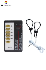 BDT2798 - Combo 2 vòng đeo dương vật mix dây cắm kích điện dài 18cm