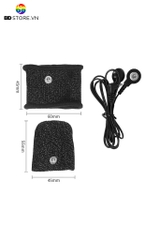 BDT2802 - Vòng đeo gốc dương vật và bao quy đầu chất liệu vải co giãn