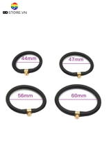 BDT2804 - Bộ 4 vòng đeo dương vật silicon có dây nối kích điện