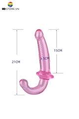 BDT2917 - Cu giả 2 đầu mix trục chữ U ở giữa với bề mặt trơn mịn dài 20cm