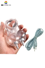 BDT2963 - Vòng đeo dương vật kích điện mix dây kết nối kích điện