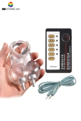 BDT2963 - Vòng đeo dương vật kích điện mix dây kết nối kích điện
