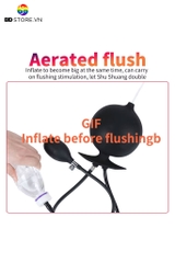 SMT3079 - Đồ chơi hậu môn anal pump có lỗ hở bơm nước dài 8cm