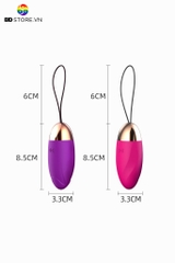 BDT3098 - Trứng rung cỡ nhỏ có 10 chế độ sạc điện trực tiếp dài 14.5cm