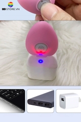 BDT3131 - Trứng rung mini 2 đầu có 10 tần số bằng silicon dài 25.7cm