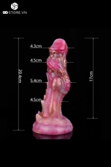 BDT3149 - Chim giả monster có gai nổi quanh chất liệu silicon mềm dẻo