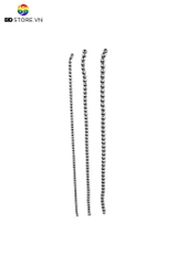 BDT3199 - Sounding inox dạng chuỗi hạt bi liền chất liệu inox dài 32cm