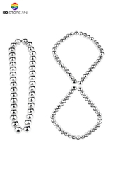 BDT3199 - Sounding inox dạng chuỗi hạt bi liền chất liệu inox dài 32cm